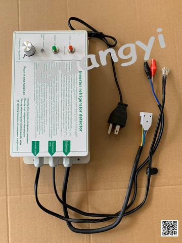 Detector de compresor de refrigerador, herramienta para reparación de refrigerador, detección de válvula solenoide de pulso, versión en inglés ► Foto 1/3