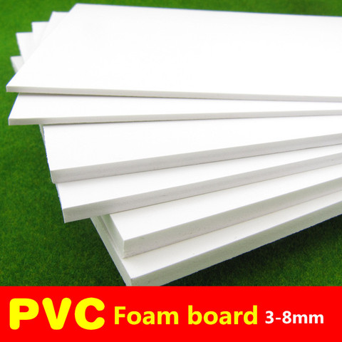 Modelo de tablero de espuma de PVC, 300x300, blanco, diseño de modelo de construcción de espuma de PVC board2mm 3mm 5mm 8mm, 2 uds. ► Foto 1/6