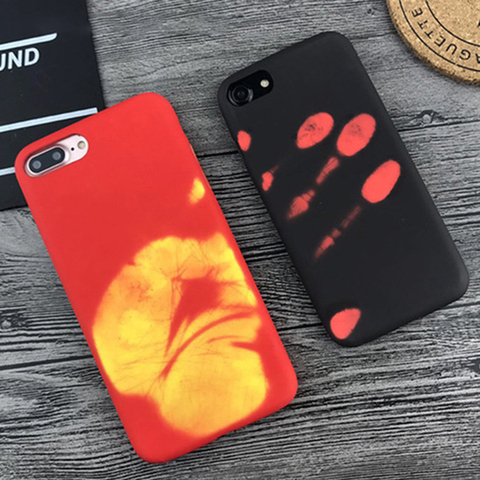 Fundas de teléfono con Sensor de inducción de calor térmico, funda protectora para iPhone 12 Mini Pro MAX 11Pro MAX XR SE2022 XS MAX X 6 7 8 Plus ► Foto 1/6