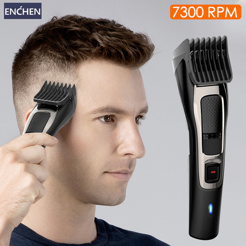 Cortadora de pelo eléctrica Xiaomi ENCHEN, cortadora de pelo profesional para hombres, cortadora de barba sin cable maquina enchen máquinas de cortar el pel  máquina pelo hombre  máquina barba  cortapelos xiaomi enchen ► Foto 1/6