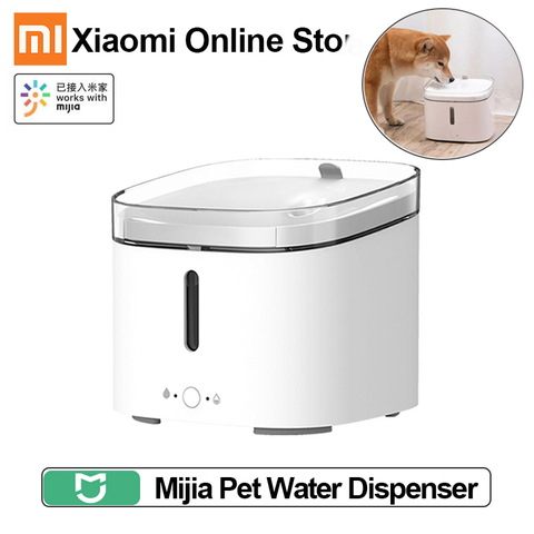 Xiaomi Mijia-dispensador de agua para mascotas, fuente de agua inteligente y automática para mascotas, alimentador silencioso para perros y gatos, funciona con la aplicación Mijia ► Foto 1/5