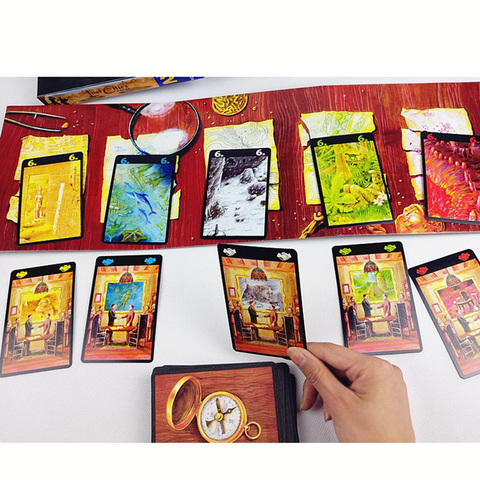 Juego de cartas de 2 jugadores juego de cartas de Aventura mundial Ciudades Perdidas ► Foto 1/4