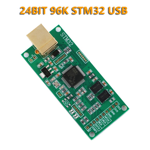 Interfaz Digital USB a I2S STM32, 24 bits, 96K, Compatible con A2-006 de tarjeta USB italiana Amanero XMOS ► Foto 1/6