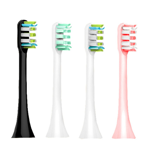 10 Uds cabezales de repuesto para cepillo de dientes eléctrico xiaomi SOOCAS X3 X1 X5 SOOCARE, cerdas suaves selladas ► Foto 1/6
