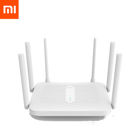 Xiaomi Redmi AC2100 enrutador Gigabit 2,4G 5,0 GHz, enrutador inalámbrico de doble banda de 2033Mbps, repetidor Wifi con 6 antenas de alta ganancia de ancho ► Foto 1/6