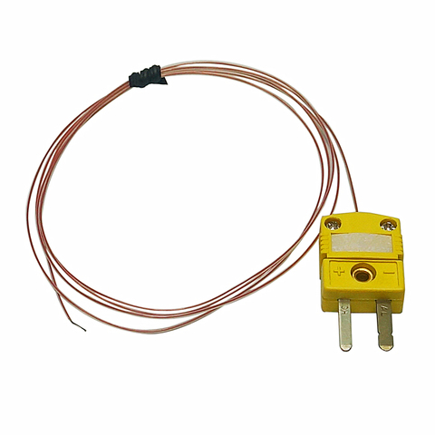 Sensor de termopar tipo Omega K, cable de temperatura de 1 metro para la reelaboración de la estación de soldadura BGA más económico ► Foto 1/5