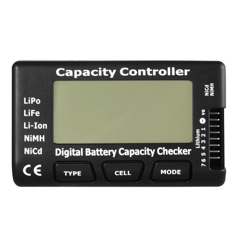 Comprobador de capacidad de batería de celda Digital RC CellMeter-7 para LiPo LiFe Li-ion Nicd NiMH comprobador de voltaje de batería ► Foto 1/6