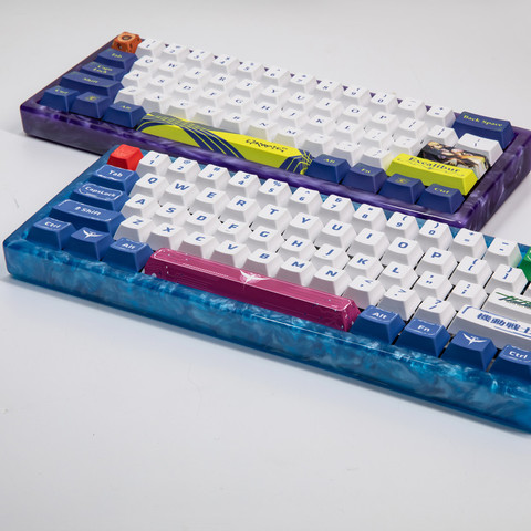 Carcasa transparente de resina para teclado mecánico personalizado GH60 Compatible con XD60 XD64 funda para teclado ► Foto 1/5