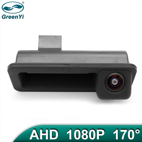 GreenYi 170 ° HD 1080P AHD vehículo cámara de visión trasera para Ford Focus 2C 3C sedán Mondeo Land Rover Range Rover Freelander 2 ► Foto 1/6