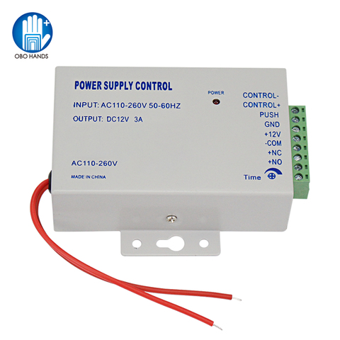 Cerradura eléctrica estable DC12V/3A máquina de puerta de fuente de alimentación dedicada/miniatura/Power/cerradura eléctrica de alimentación/sistema de Control de acceso ► Foto 1/6