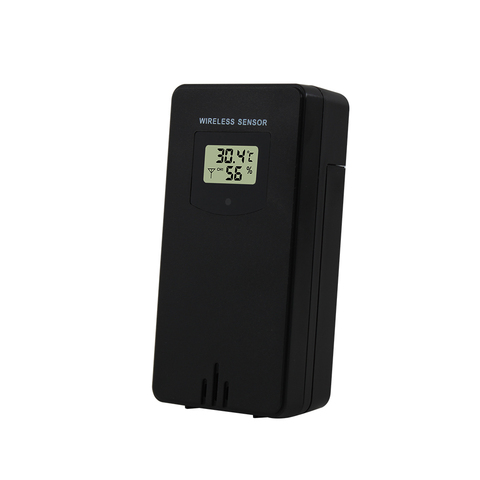 FanJu-Sensor inalámbrico de temperatura y humedad, higrómetro electrónico Digital, termómetro para uso en exteriores o en estaciones meteorológicas ► Foto 1/4