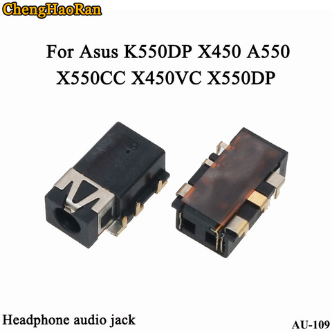 ChengHaoRan 2 unids/lote 3,5mm conector de enchufe de puerto de auriculares para Asus K550DP X450 a550cc X450VC X550DP ► Foto 1/6