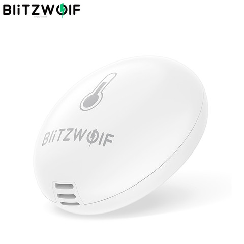 BlitzWolf-termómetro inalámbrico Zigbee, Sensor de temperatura y humedad, higrómetro, Detector inteligente, aplicación remota, Control inteligente del hogar ► Foto 1/6