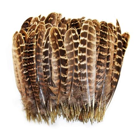 Pluma de faisán Natural para ropa, plumas teñidas de alta calidad para manualidades, accesorios de joyería, plumas baratas, 4-6 