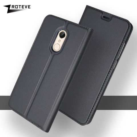 ZROTEVE-Funda de cuero para Xiaomi Redmi 5 Plus, funda de cartera Global para Xiaomi Redmi 5 5 plus, funda con tapa para Xiaomi Redmi 5a ► Foto 1/6