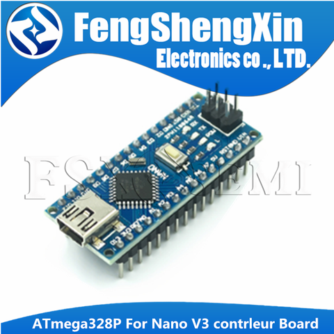 ATmega328P-Placa de control Compatible con amliore, versión Neuf para Arduino, Nano V3, 1 Uds. ► Foto 1/2