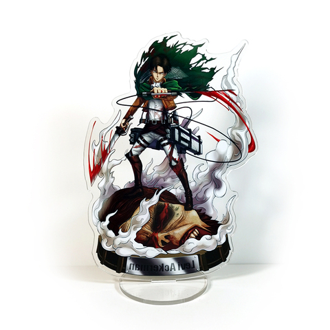 Attack on Titan-figura acrílica de lucha Shingeki no Kyojin, modelo de  pastel de combate con Kemono, figura acrílica con soporte - Historial de  precios y revisión | Vendedor de AliExpress - Astraltoys