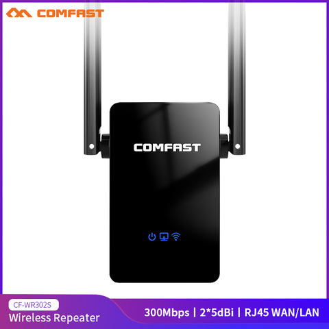 Comfast-repetidor de señal WIFI inalámbrico WR302S, antena de 300M, 2 x 5dBi, 802.11N/B/G, Roteador, extensor de rango Wifi ► Foto 1/6