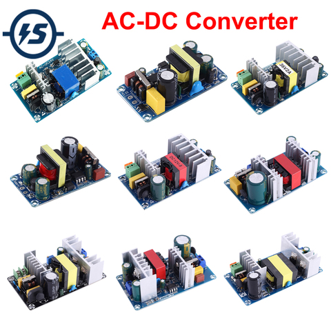 Módulo de fuente de alimentación con interruptor de aislamiento, convertidor de voltaje de AC-DC, 110V, 220V, 265V a 12V, 24V, 36V, módulo reductor ajustable ► Foto 1/6