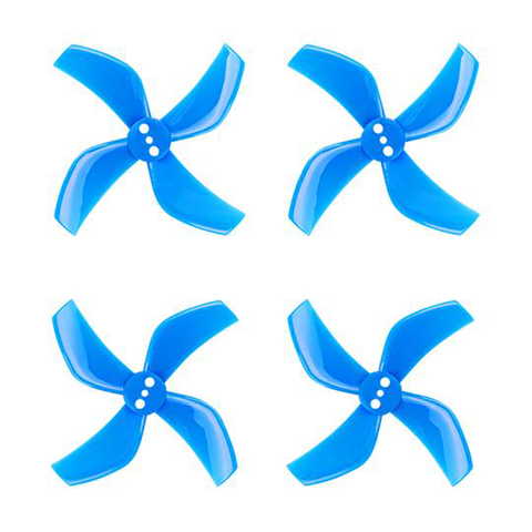 Gemfan-Accesorios de hélice de 4 palas Hurricane 2022, eje de 1,5mm, CW CCW para Motor sin escobillas 1103-1105 para carreras de drones teledirigidos de 85mm ► Foto 1/6