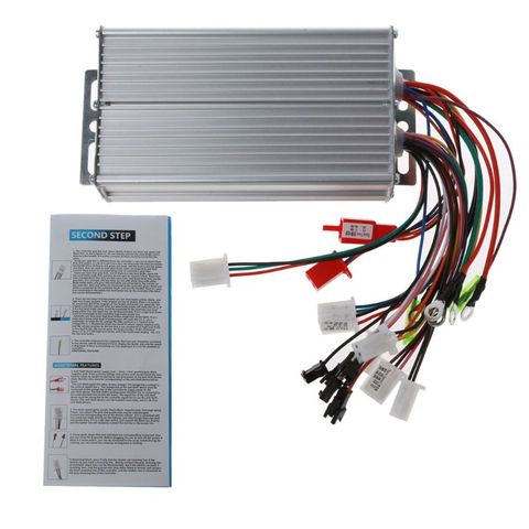 OOTDTY-controlador de Motor sin escobillas, 36V-48V, 500W, 12 tubos, reemplazos para bicicleta eléctrica, triciclo, bicicleta eléctrica ► Foto 1/6