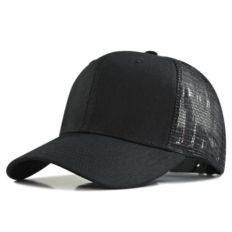 Gorras de béisbol de talla grande para hombre de 62-69cm, gorras deportivas de talla grande para exteriores de malla para hombre ► Foto 1/5