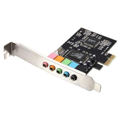 PCI Express-Adaptador de tarjeta de sonido Digital PCI-E, 5,1 canales, 6 canales, CMI8738, CMI8738 ► Foto 1/6