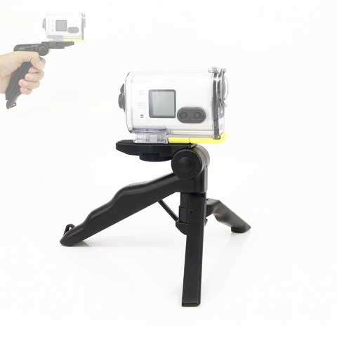Mini trípode y estabilizador 2 en 1 para cámara de acción Sony Rx0 FdrX3000r As300 As200 As100 As50 As30 As20 As15 ► Foto 1/5