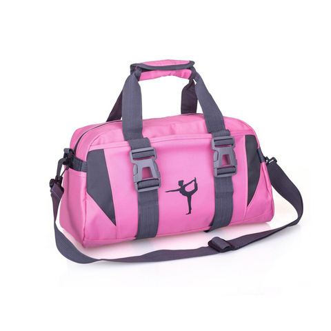 Bolsa de ejercicios de Yoga para mujer, bolsa de nailon resistente al agua para entrenamiento, bandolera de hombro, bolso deportivo para Fitness, viaje, ropa de gimnasio ► Foto 1/5