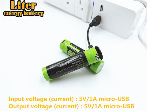 Batería recargable para teléfono móvil, Mini cargador de batería LED USB de 5000M, 3,7 V, 18650, 3500MAH, aaa ► Foto 1/4