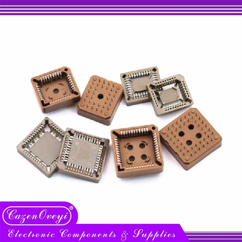 10pcs/lot Square PLCC-32 PLCC-44 PLCC-68 PLCC-84 IC chip carrier PLCC socket all around DIP ► Foto 1/1