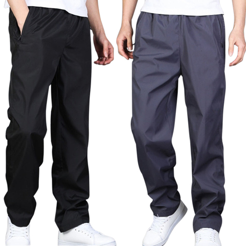 Pantalones de chándal holgados para hombre, pantalón de secado rápido, talla grande, para primavera, verano, Otoño e Invierno ► Foto 1/6