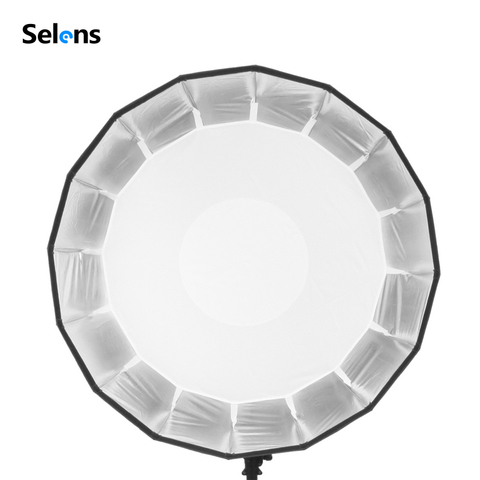 Selens-difusor Reflector parabólico para fotografía, paraguas parabólico, Softbox para Flash sin cámara, bolsa de transporte ► Foto 1/6