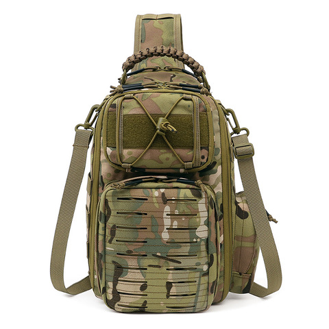 Bolsa de baúl militar táctica para hombre, mochila de hombro Molle láser del ejército, para caza al aire libre, viaje, Camping, pesca, bolsa de camuflaje, nueva ► Foto 1/6