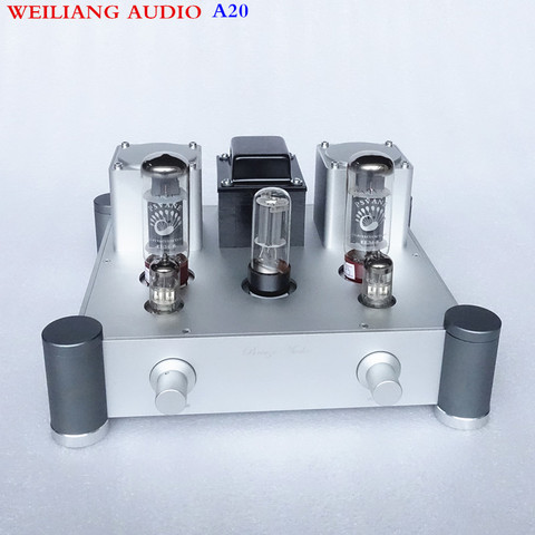 WEILIANG AUDIO A20 EL34 AMPLIFICADOR DE POTENCIA DE TUBO Clase A, amplificador de potencia de 10W * 2 ► Foto 1/6