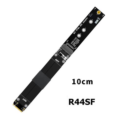 Cable de extensión M.2 para NVMe SSD, tarjeta elevadora de disco sólido, R44SF/R24SF M2 a pci-express 3,0 PCIE X4 32G/bps M, extensor de llaves ► Foto 1/6