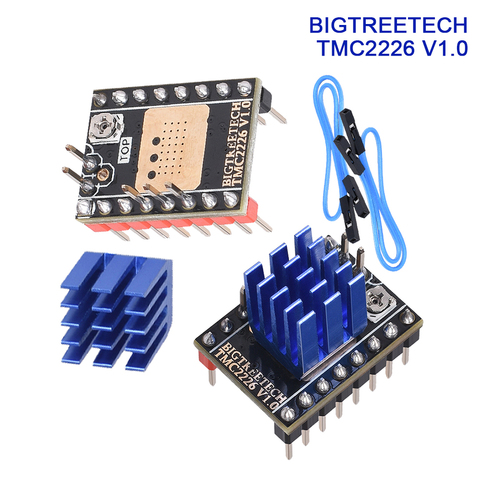 BIGTREETECH TMC2226 V1.0 controlador de Motor paso a paso TMC2209 TMC2208 UART para SKR V1.3 V1.4 MINI E3 TMC2130 3D piezas de la impresora MKS Junta ► Foto 1/6