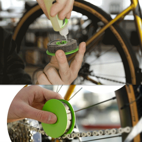 Bicicleta nueva cadena de aceite lubricante ciclismo de limpiador de lubricante cadena de bicicleta herramientas de reparación de bicicleta accesorios ► Foto 1/1