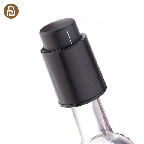 Circle Joy-Tapón de plástico para botella de vino, tapón de plástico para botellas de vino, sellado, con memoria de vacío, tapón eléctrico, corchos para vino ► Foto 1/5