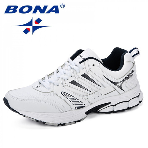 BONA-zapatillas para correr para hombre, zapatos masculinos de diseño novedoso, populares, transpirables, para deportes al aire libre, cómodos, envío gratis ► Foto 1/6