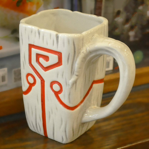 Juggernaut-Colgante para mascarilla, Taza de cerámica para café, regalo de colección para novio, 400ml, DOTA 2 TI4 ► Foto 1/6