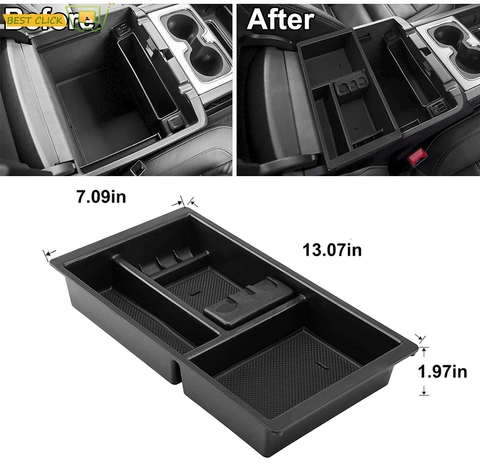 Center Console Organizer Armrest Storage Box for GMC Yukon 2015 2016 2017 2022 GMC Sierra 1500 Chevy Tahoe Chevy Suburban GMC ► Foto 1/6