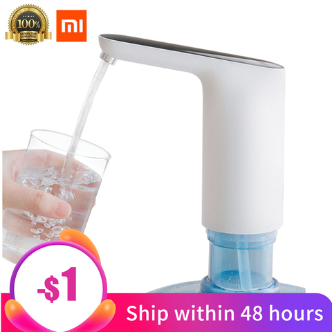 Xiaomi-bomba de agua 3LIFE automática, Mini Interruptor táctil USB, dispensador eléctrico inalámbrico recargable, bomba de agua con Cable USB ► Foto 1/6