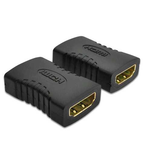 HDMI hembra a HDMI hembra extensor de conector Cable HDMI Cable extensión de adaptador y conversor 1080P ► Foto 1/5