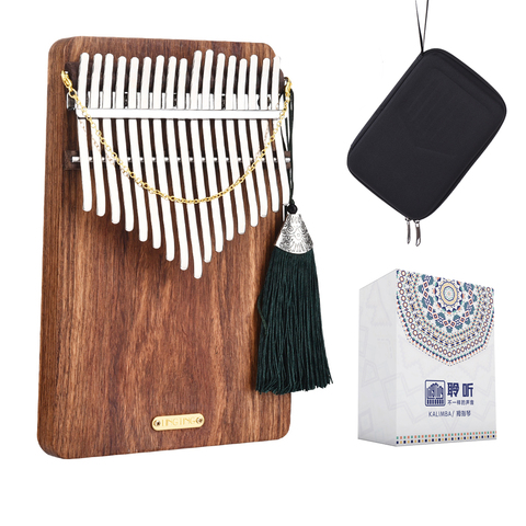 Iluminación LT-K17P 17 teclas Kalimba Mbira Thumb Piano (Mar encantador) ► Foto 1/6