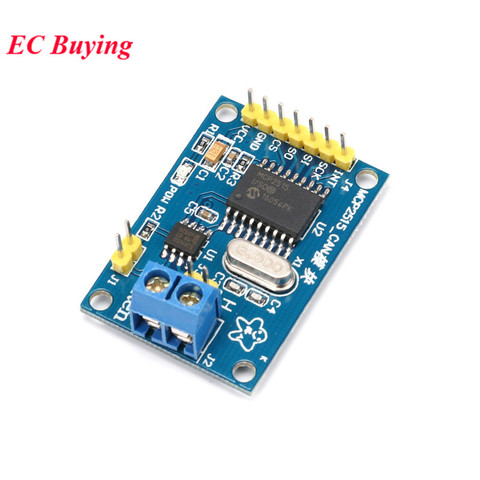 MCP2515 Tarjeta de módulo de controlador de Bus CAN TJA1050 receptor SPI para 51 MCU interfaz de controlador de brazo para Arduino electrónico DIY Kit ► Foto 1/6