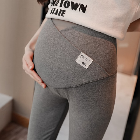  Otoño Ropa de Maternidad Embarazada Legging Mujer