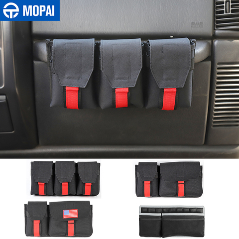 MOPAI-Bolsa de almacenamiento con asa para coche, accesorios para Jeep Wrangler JK JL 2007-2022, para Jeep gladiador JT 2022 + ► Foto 1/6