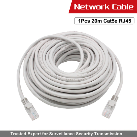 Cable de red Anpviz 20m adecuado para Hikvision y Anpviz cámara IP POE y NVR POE ► Foto 1/5