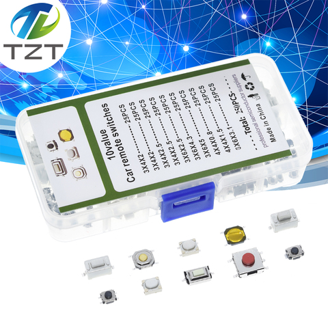 Botón táctil de 10 tipos, Electrónica Inteligente, 250 uds., microinterruptor ► Foto 1/6